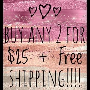 Buy 2 bralettes for $25 + Free Shipping!